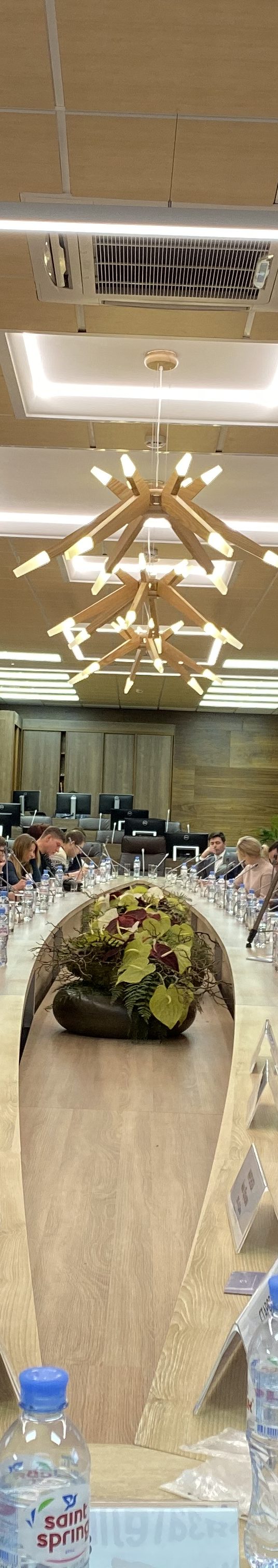 Президент Союза производителей бетона Дмитрий Пожаров выступил с докладом на круглом столе в Санкт-Петербурге