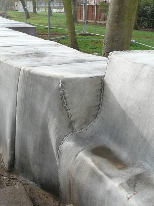 Инновационная строительная технология: бетон в рулонах