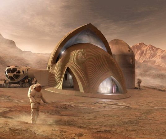 Строительство будущего: дом на Марсе из местных материалов – уже не фантастика, хотя еще и не реальность