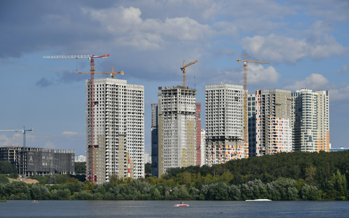 Запуск новых жилых проектов в России вырос почти на 40%