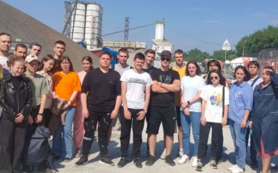 «Сибирский бетон» провел экскурсию для учащихся НГАСУ (Сибстрин)