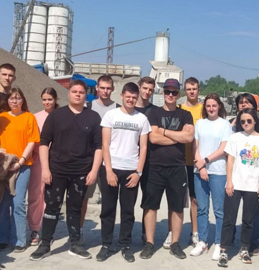«Сибирский бетон» провел экскурсию для учащихся НГАСУ (Сибстрин)