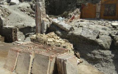 Древнеримская строительная площадка обнаружена среди руин Помпеи